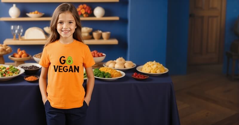 dětské tričko vegan